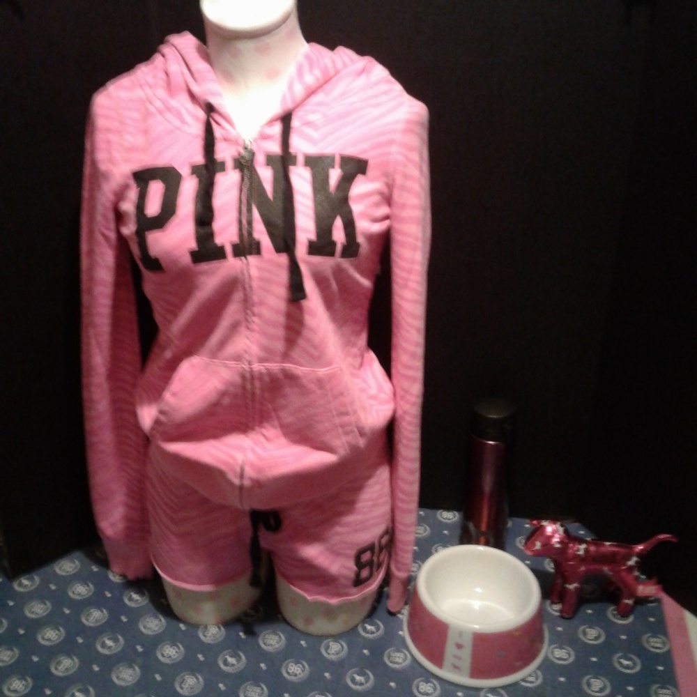 VS PINK Pink Zebra Set RARE